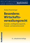 Buchcover Besonderes Wirtschaftsverwaltungsrecht