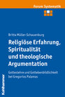 Buchcover Religiöse Erfahrung, Spiritualität und theologische Argumentation