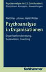 Buchcover Psychoanalyse in Organisationen