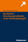 Buchcover Qualitative Forschungsmethoden in der Sonderpädagogik