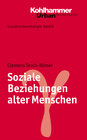 Buchcover Soziale Beziehungen alter Menschen