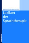 Buchcover Lexikon der Sprachtherapie