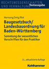 Buchcover Baugesetzbuch/Landesbauordnung für Baden-Württemberg