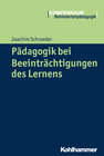 Buchcover Pädagogik bei Beeinträchtigungen des Lernens