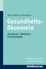 Buchcover Gesundheitsökonomie