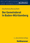 Buchcover Der Gemeinderat in Baden-Württemberg