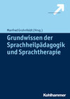 Buchcover Grundwissen der Sprachheilpädagogik und Sprachtherapie