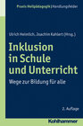 Buchcover Inklusion in Schule und Unterricht