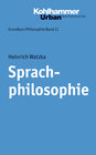 Buchcover Sprachphilosophie