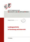 Buchcover Landesgeschichte in Forschung und Unterricht, 10. Jahrgang
