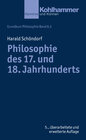 Buchcover Philosophie des 17. und 18. Jahrhunderts