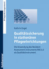 Buchcover Qualitätssicherung in stationären Pflegeeinrichtungen