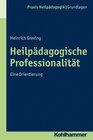 Buchcover Heilpädagogische Professionalität