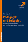 Buchcover Pädagogik und Zeitgeist