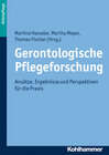 Buchcover Gerontologische Pflegeforschung