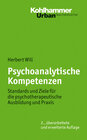 Buchcover Psychoanalytische Kompetenzen