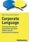 Buchcover Corporate Language