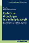 Buchcover Rechtliche Grundlagen in der Heilpädagogik