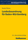 Buchcover Landesbauordnung für Baden-Württemberg