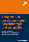 Buchcover Kompendium der akademischen Sprachtherapie und Logopädie