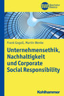 Buchcover Unternehmensethik, Nachhaltigkeit und Corporate Social Responsibility