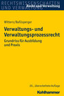 Buchcover Verwaltungs- und Verwaltungsprozessrecht