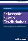 Buchcover Philosophie pluraler Gesellschaften