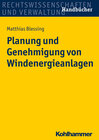 Buchcover Planung und Genehmigung von Windenergieanlagen