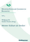 Buchcover Meister Eckhart als Denker