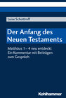 Buchcover Der Anfang des Neuen Testaments