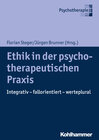 Buchcover Ethik in der psychotherapeutischen Praxis