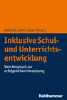 Buchcover Inklusive Schul- und Unterrichtsentwicklung