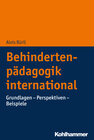 Buchcover Behindertenpädagogik international