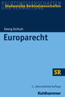 Buchcover Europarecht