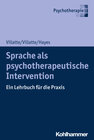 Buchcover Sprache als psychotherapeutische Intervention