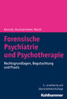 Buchcover Forensische Psychiatrie und Psychotherapie