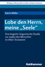 Buchcover Lobe den Herrn, meine "Seele"