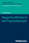 Buchcover Negative Affekte in der Psychotherapie