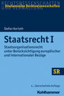 Buchcover Staatsrecht I