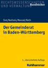 Buchcover Der Gemeinderat in Baden-Württemberg