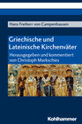 Buchcover Griechische und Lateinische Kirchenväter