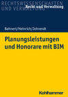 Buchcover Planungsleistungen und Honorare mit BIM