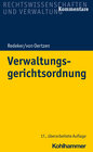 Buchcover Verwaltungsgerichtsordnung