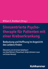Buchcover Sinnzentrierte Psychotherapie für Patienten mit einer Krebserkrankung