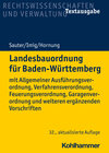 Buchcover Landesbauordnung für Baden-Württemberg