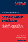 Buchcover Soziale Arbeit studieren