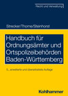 Buchcover Handbuch für Ordnungsämter und Ortspolizeibehörden Baden-Württemberg