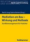 Buchcover Mediation am Bau - Wirkung und Methode