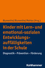 Buchcover Kinder mit Lern- und emotional-sozialen Entwicklungsauffälligkeiten in der Schule