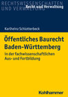 Buchcover Öffentliches Baurecht Baden-Württemberg